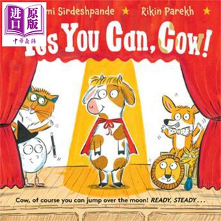 儿童绘本 You 中商原版 英文原版 进口图书 小牛你可以 Cow Can Yes 现货
