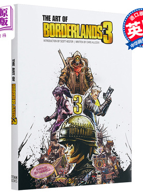 现货 无主之地3游戏设定集 The Art of Borderlands 3 英文原版 Chris Allcock【中商原版】