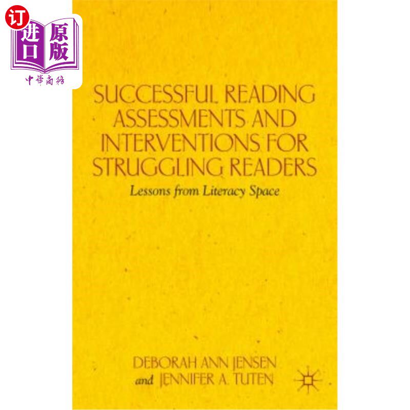 海外直订Successful Reading Assessments and Interventions for Struggling Readers: Lessons 成功的阅读评估和对苦苦挣扎