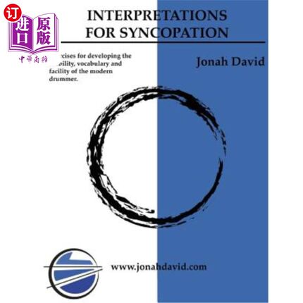 海外直订Improvisations For Syncopation: Exercises for developing the mobility, vocabular 切分即兴表演：发展现代鼓手