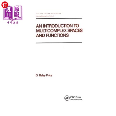 海外直订Introduction to Multicomplex SPates and Functions 多复形谱及函数简介