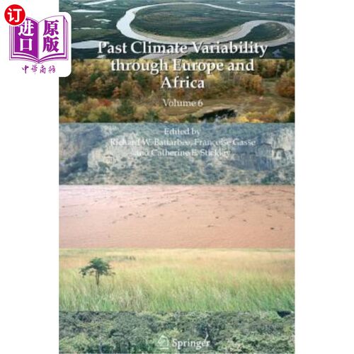海外直订Past Climate Variability Through Europe and Africa 欧洲和非洲过去的气候变化