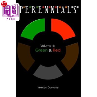 海外直订Perennials: Volume 4: Green & Red 多年生植物:第四卷:绿色和红色