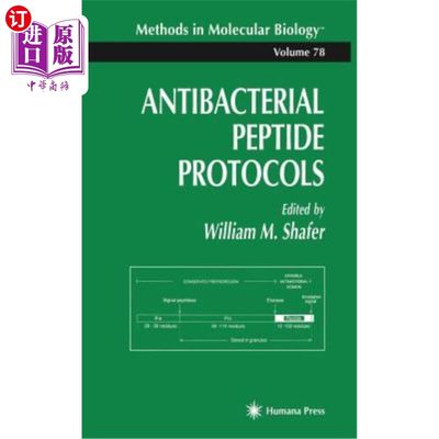 海外直订医药图书Antibacterial Peptide Protocols 抗菌肽协议