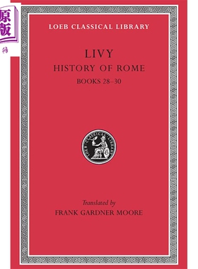 蒂托 李维 罗马史 卷八 洛布古典丛书 原文拉英对照版 英文原版 History of Rome Volume VIII Livy【中商原版】
