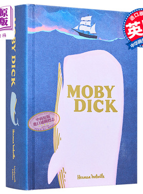 经典小说收藏版系列 白鲸 英文原版 Wordsworth Collectors Editions Moby Dick Herman Melville 赫尔曼 麦尔维尔【中商原版