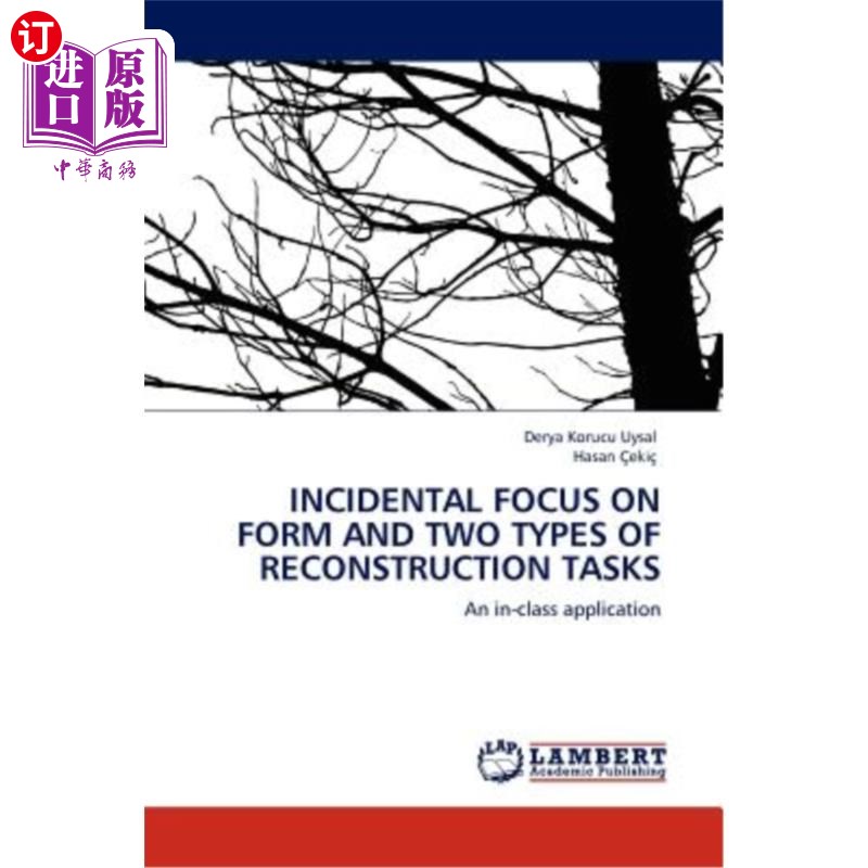 海外直订incidental focus on form and two types of reconstruction