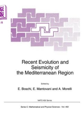 海外直订Recent Evolution and Seismicity of the Mediterranean Region 地中海地区的近期演变和地震活动