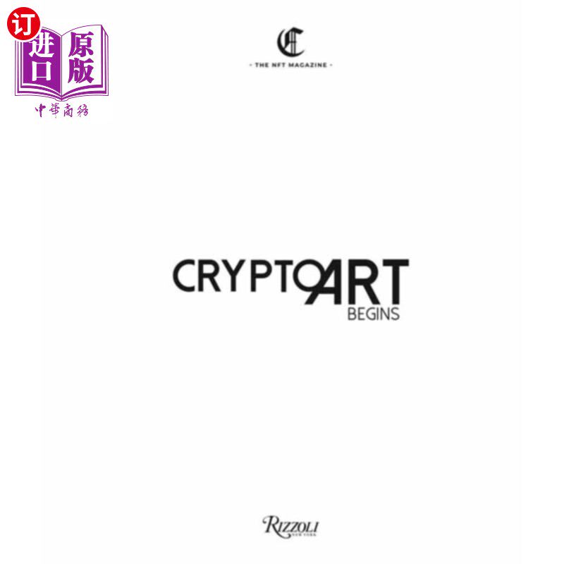 海外直订Crypto Art - Begins 加密艺术-开始