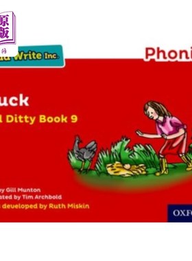 海外直订Read Write Inc. Phonics: Red Ditty Book 9 Cluck Read Write公司《红色小曲》第9册