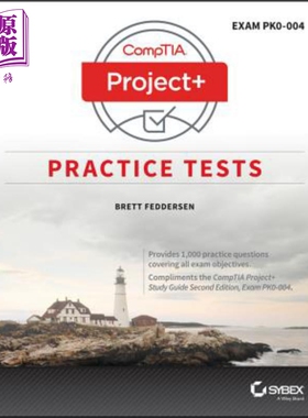 现货 Comptia项目+实践测试 Comptia Project+ Practice Tests Kim Heldman 英文原版 wiley