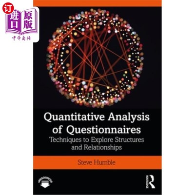 海外直订Quantitative Analysis of Questionnaires: Techniques to Explore Structures and Re 问卷的定量分析:结构和关系