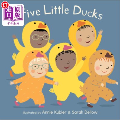 海外直订Five Little Ducks 五隻小鴨
