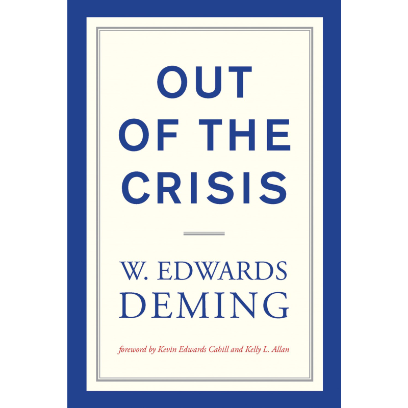 转危为安 英文原版 Out of the Crisis 管理学 爱德华兹 戴明 W Edwards Deming【中商原版】