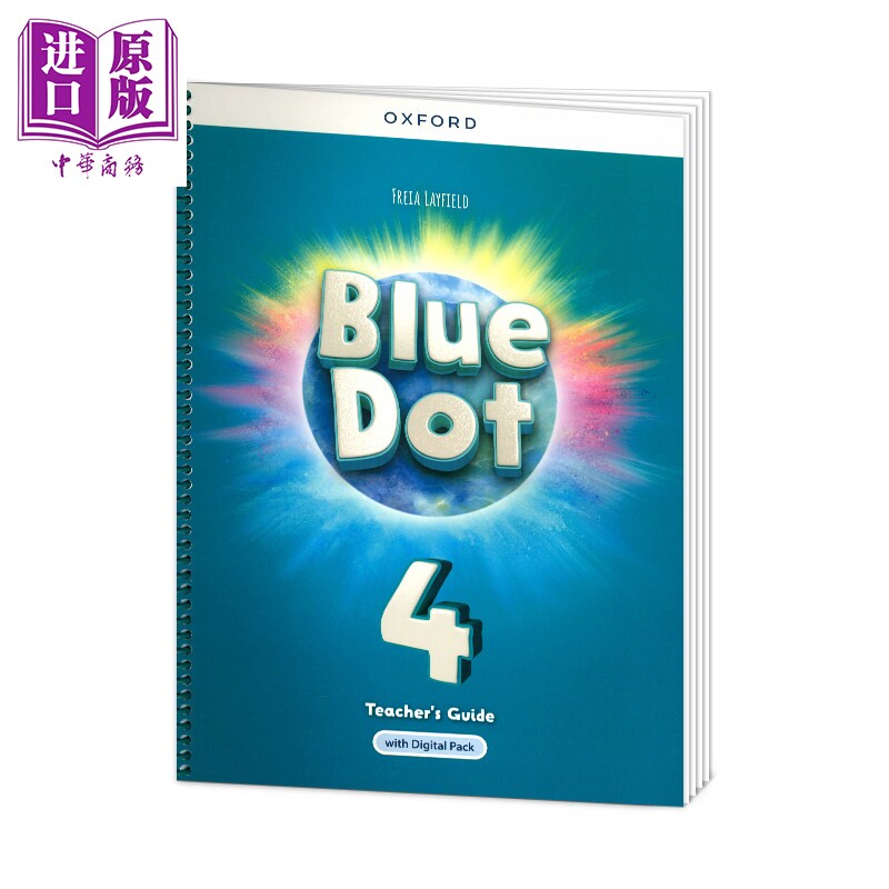 牛津少儿美语教材 Oxford Blue Dot 4 Teacher s Guide 教师书4级别 含电子资源 中小学生英语bluedot教材原版进口【中商原版】