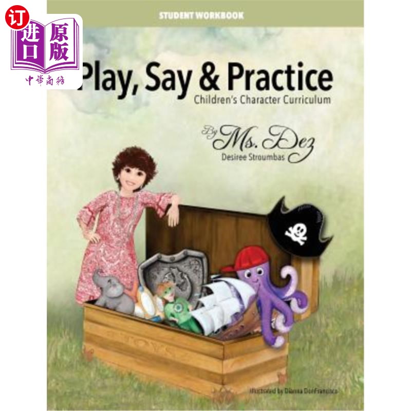 海外直订Play, Say & Practice Student Workbook 玩，说和练习学生练习册