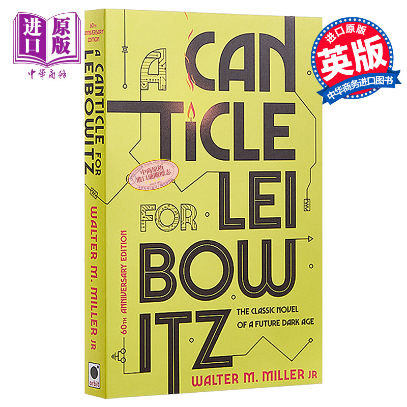 莱博维茨的赞歌 莱伯维茨的赞歌 雨果奖 英文原版 A Canticle for Leibowitz Walter M Miller 小沃尔特 M 米勒【中商原版】