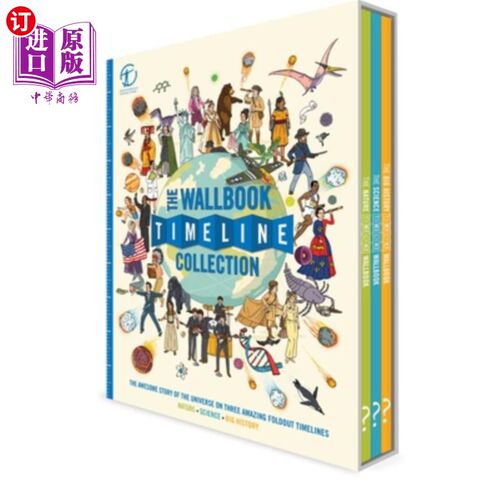 海外直订The Wallbook Timeline Collection Wallbook Timeline系列