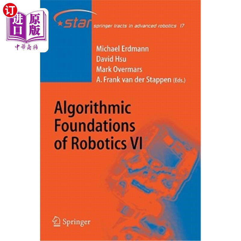 海外直订Algorithmic Foundations of Robotics VI 机器人学的算法基础VI