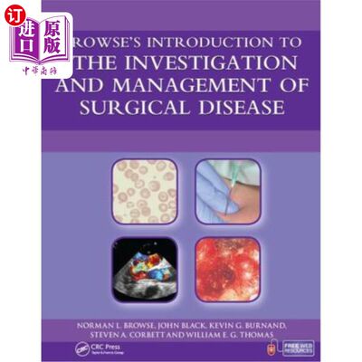 海外直订医药图书Browse's Introduction to the Investigation and Management of Surgical Disease 外科疾病的调查与管理