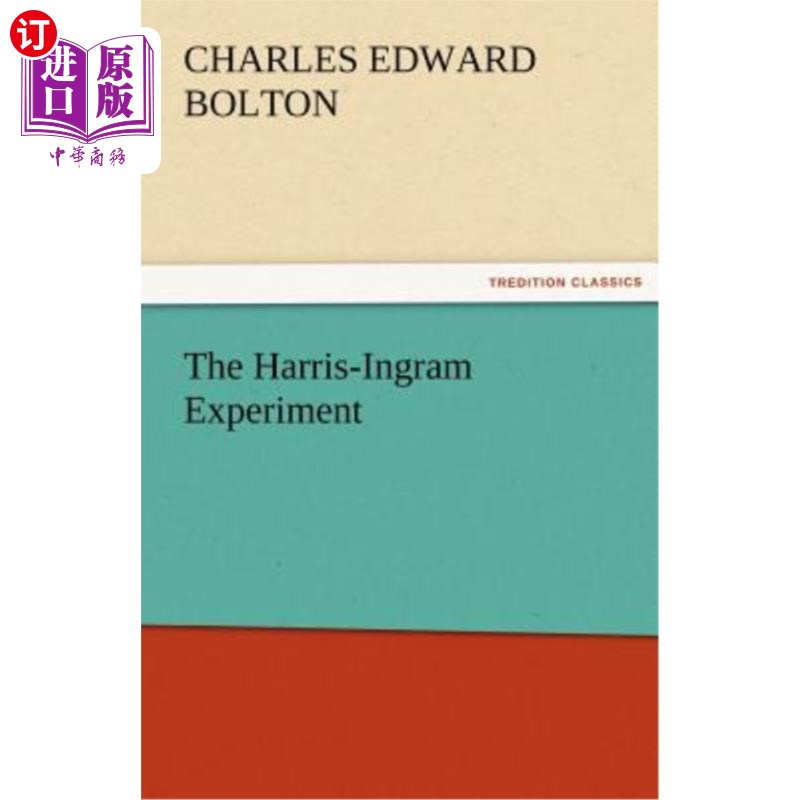 海外直订The Harris-Ingram Experiment Harris-Ingram实验