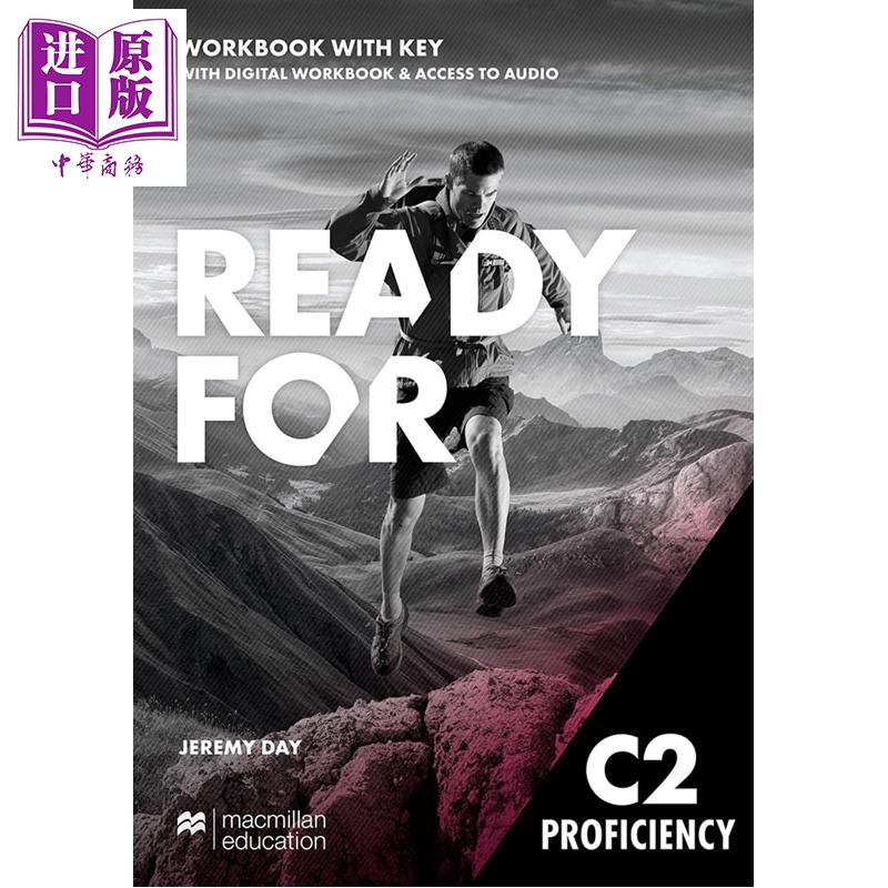 剑桥CPE考试备考练习册含答案配电子书和在线音频Ready for C2 Proficiency Workbook Digital Workbook with Key【中商原版?