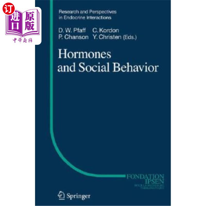 海外直订医药图书Hormones and Social Behavior 荷尔蒙与社会行为