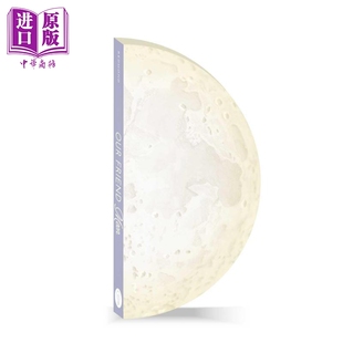 异形书 月球 Our Friend Moon 英文原版 圆形纸板书 认知识物图画书 亲子低幼童书 学龄前儿童绘本 进口 0-3岁【中商原版】