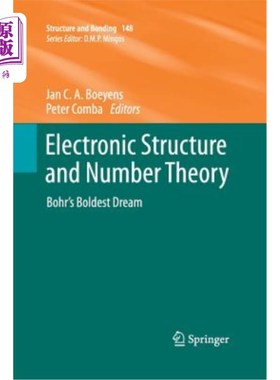 海外直订Electronic Structure and Number Theory: Bohr's Boldest Dream 电子结构与数论:玻尔最大胆的梦想