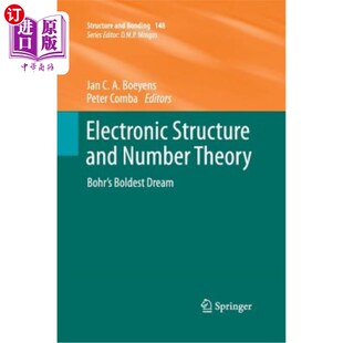 玻尔最大胆 Structure and Bohr Boldest Number 海外直订Electronic 梦想 Dream 电子结构与数论 Theory