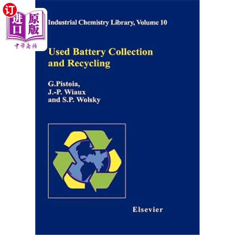 海外直订Used Battery Collection and Recycling 废旧电池回收利用