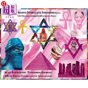 海外直订9ruby Prince Intergalactic Ambassador Presents 9eyes Spiritual Souls Creation of 9红宝石王子星际大使呈现达·