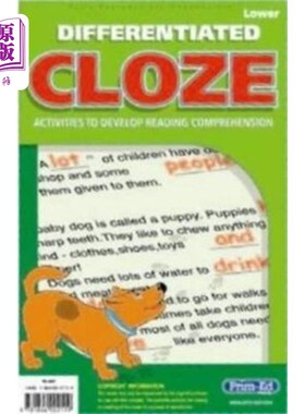 海外直订Differentiated Cloze 差异化的填充