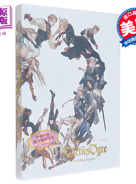 皇家骑士团设定集 命运之轮 英文原版 Square Enix The Art of Tactics Ogre Let Us Cling Together【中商原版】