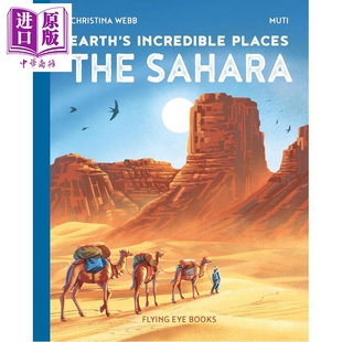 撒哈拉沙漠 Earths Incredible Places Sahara 英文原版 儿童科普绘本 自然奇观和人文历史百科读物 进口童书【中商原版】