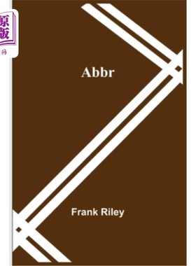 海外直订Abbr 简写的