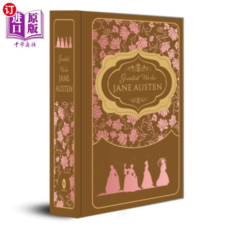 海外直订Greatest Works Jane Austen (Deluxe Hardbound Edition) 简·奥斯汀最伟大的作品(精装本)