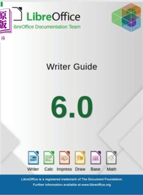 海外直订LibreOffice 6.0 Writer Guide LibreOffice 6.0编剧指南