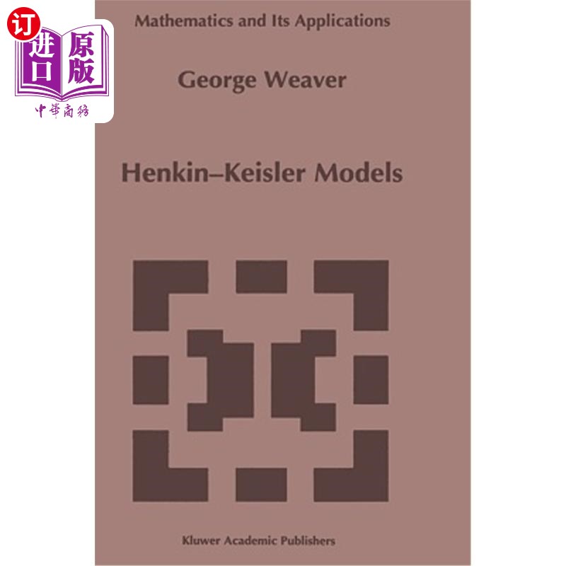 海外直订Henkin-Keisler Models 亨金·凯斯勒模型