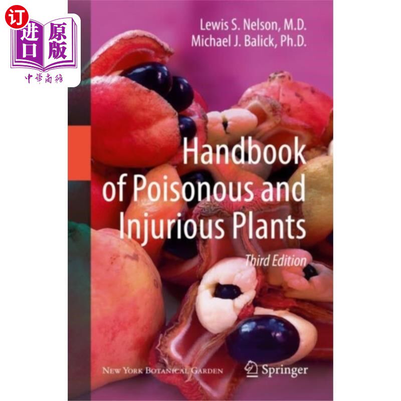 海外直订医药图书Handbook of Poisonous and Injurious Plants 有毒有害植物手册