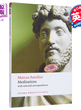 【中商原版】马可·奥勒留:沉思录（附通信选）英文原版 Meditations: with selected correspondence