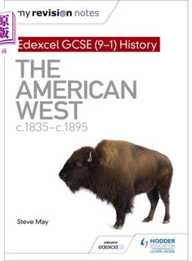 海外直订My Revision Notes: Edexcel GCSE (9-1) History: T... 我的修订说明:Edexcel GCSE(9-1)历史:美国西部，c1835-c189