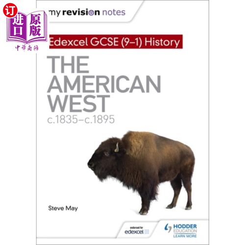 海外直订My Revision Notes: Edexcel GCSE (9-1) History: T... 我的修订说明:Edexcel GCSE(9-1)历史:美国西部，c1835-c189