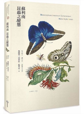 预售 苏利南昆虫之变态 港台原版 玛丽亚.西碧拉.梅里安Maria Sibylla Merian 暖暖书屋 昆虫科普【中商原版】