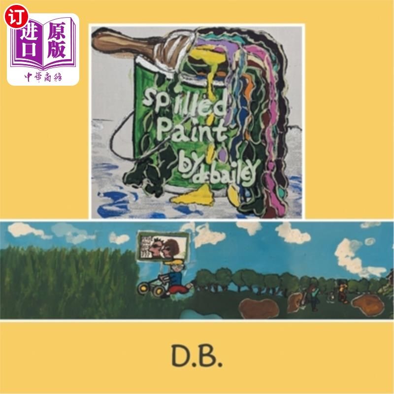 海外直订spilled paint 溢漆