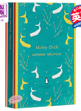 【中商原版】[英文原版]Moby-Dick (Penguin English Library) 白鲸
