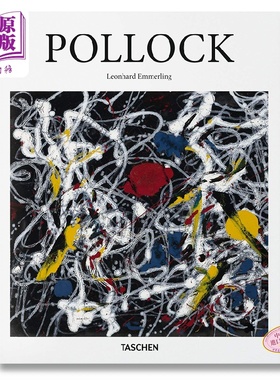 pollock 进口艺术 波洛克 抽象表现主义 现代艺术 行动绘画艺术画册画集Taschen Basic Art基础艺术系列【中商原版】