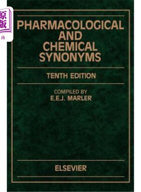 海外直订医药图书Pharmacological and Chemical Synonyms: A Collection of Names of Drugs, Pesticide 药理和化学同义词: