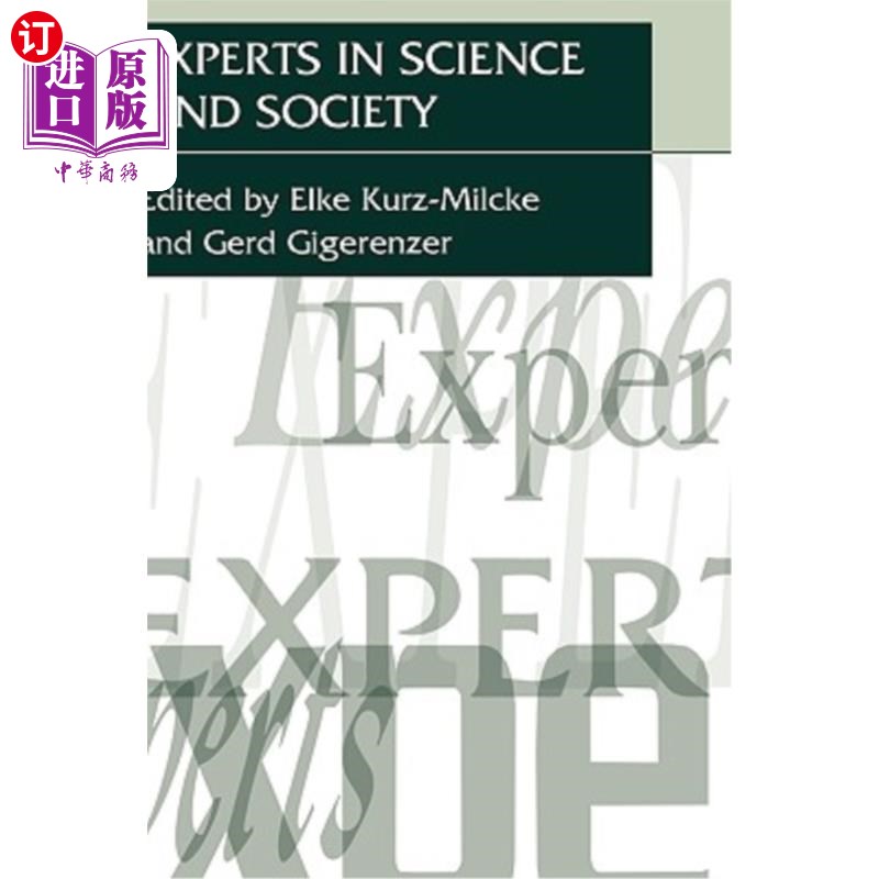 海外直订Experts in Science and Society 科学与社会专家