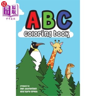 ABC彩绘书：学习字母表从未如此丰富多彩 Learning has never Alphabet Book the colorful 海外直订ABC been Coloring